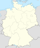 Deutschlandkarte, Position der Gemeinde Schlaubetal hervorgehoben
